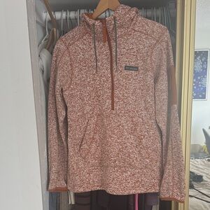 Columbia 1/4 zip hoodie